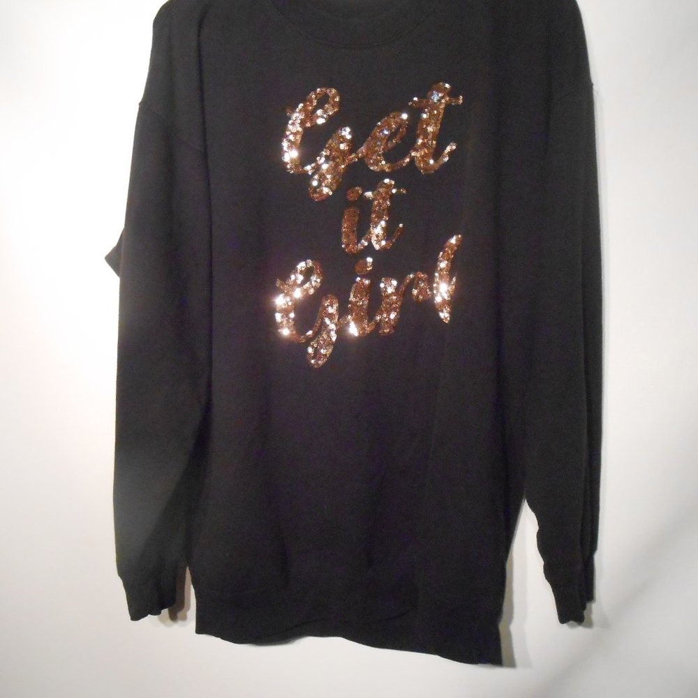 get it girl long sleeve topL